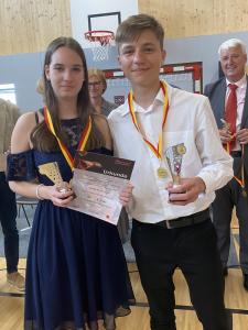 3. Platz: Rares Ilies - Sophie Vadasz Hannah vom Wimmer Gymnasium